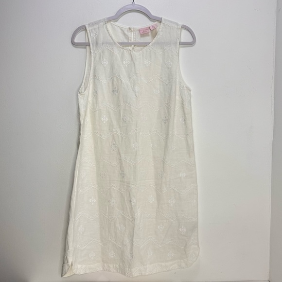 st tropez west Dresses & Skirts - St. Tropez West Sleeveless Linen Dress